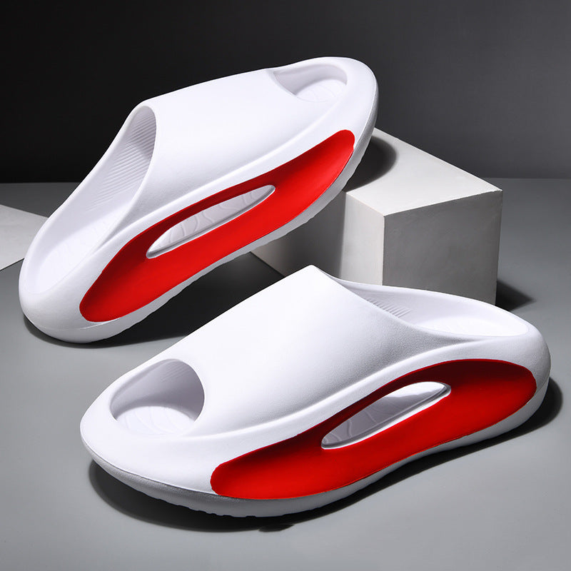 Stylish Unisex Peep Toe Slippers - Comfortable Summer Beach Footwear for All