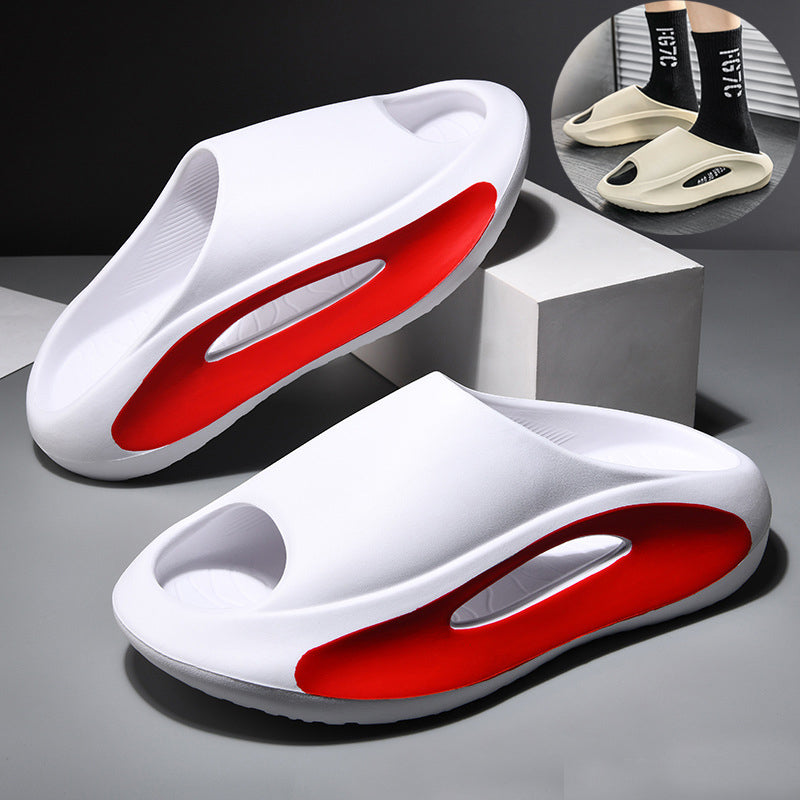 Stylish Unisex Peep Toe Slippers - Comfortable Summer Beach Footwear for All