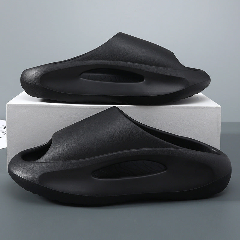 Stylish Unisex Peep Toe Slippers - Comfortable Summer Beach Footwear for All