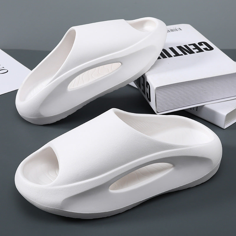 Stylish Unisex Peep Toe Slippers - Comfortable Summer Beach Footwear for All