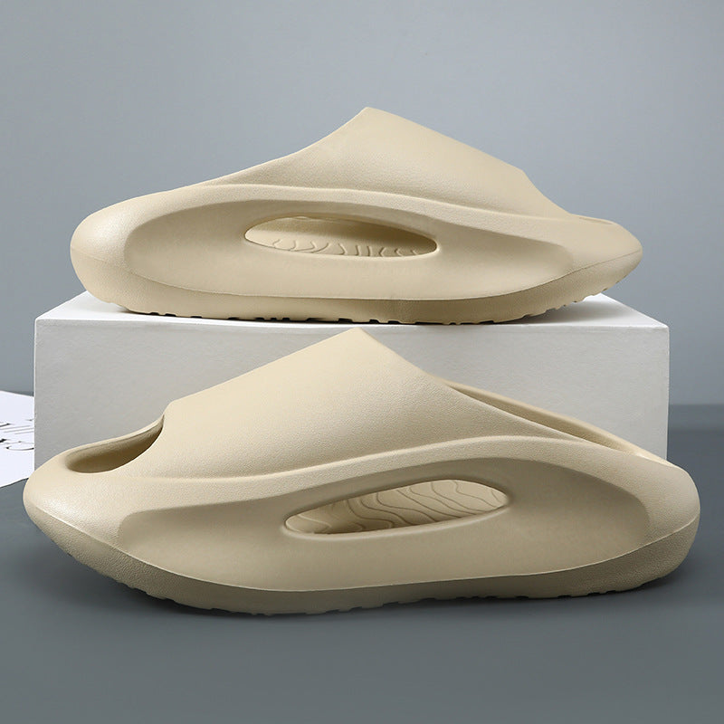 Stylish Unisex Peep Toe Slippers - Comfortable Summer Beach Footwear for All
