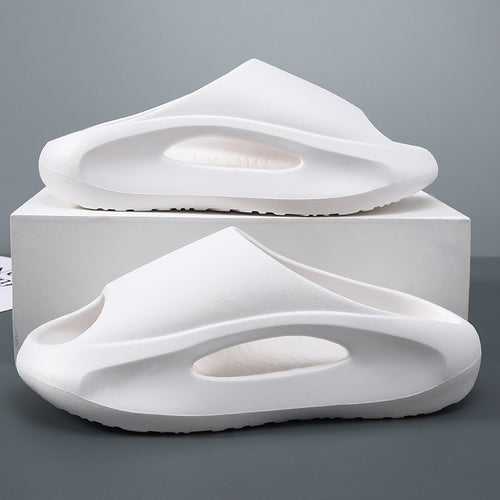 Stylish Unisex Peep Toe Slippers - Comfortable Summer Beach Footwear for All